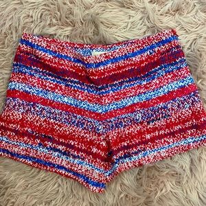 Tory Burch shorts red/white/blue